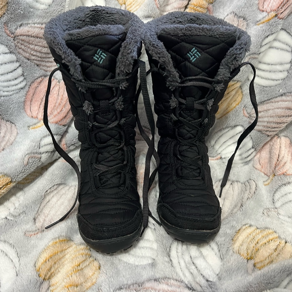 Columbia Unisex-Child Minx Mid Iii Waterproof Omni-Heat Hiking Boot SIZE 1